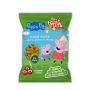 Pufuleti cu aroma de coacaze rosii si adaos de vitamina B1, Peppa Pig, BIO, 7luni+, 50g