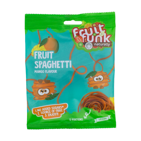 Spaghete din fructe cu mango, vegan, 100 g