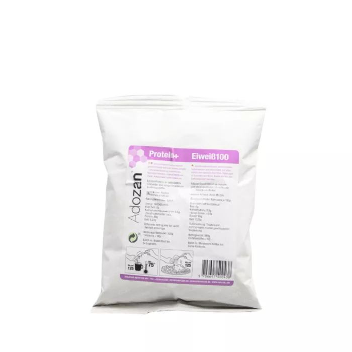 Pudră Proteică Adozan Protein+ Fără Aromă (99% Proteină Pură) - Pungă 300 g