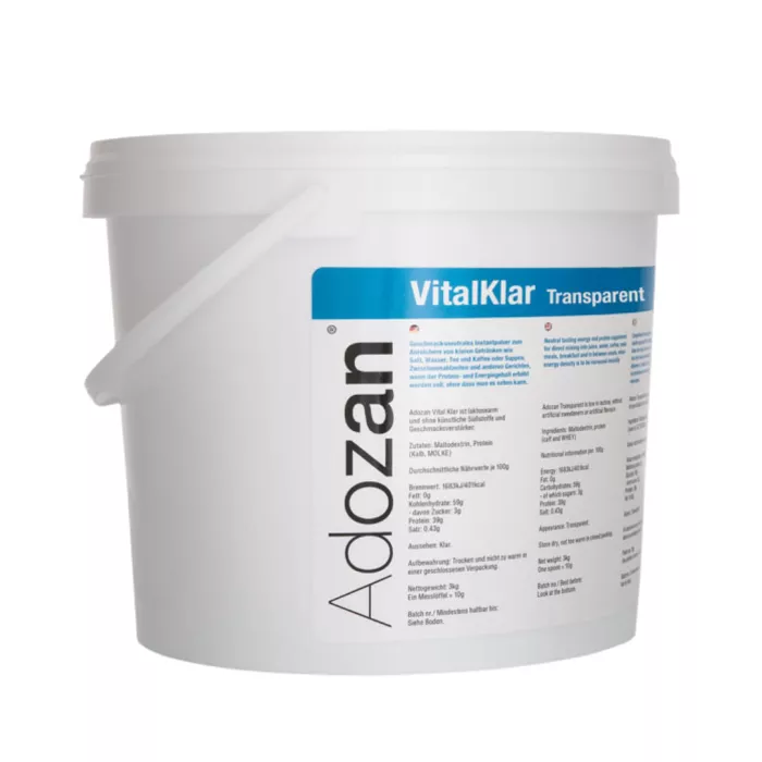 Pudră Nutritivă Completă Adozan Vital Klar (Transparent) - 3 kg