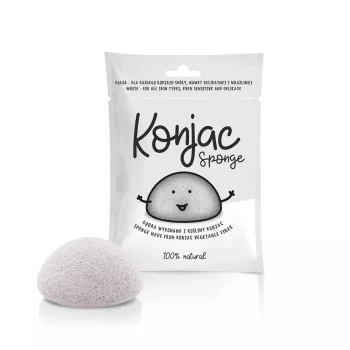 Burete Konjac neutru pentru toate tipurile de ten