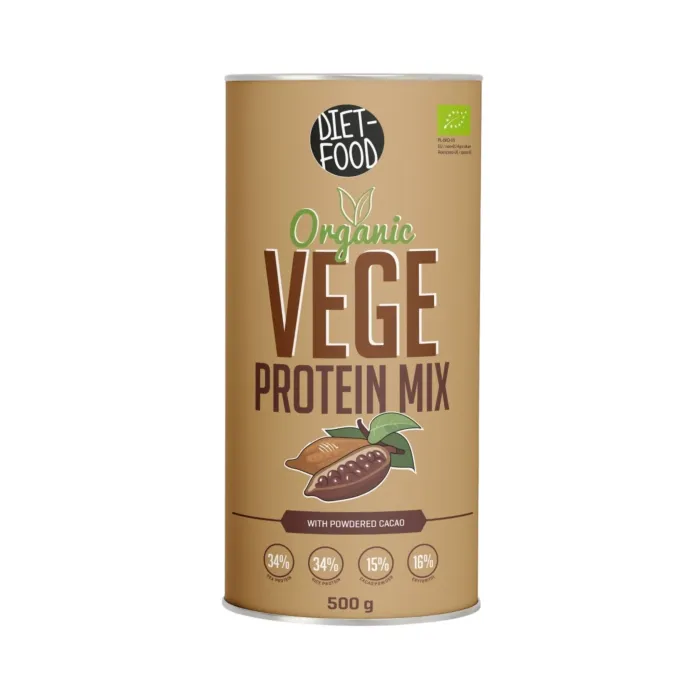 Bio Vege protein mix cacao (500 grame), Diet Food