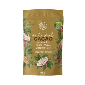Bio Ovaz cu cacao plus Prebiotic (200 grame), Diet Food