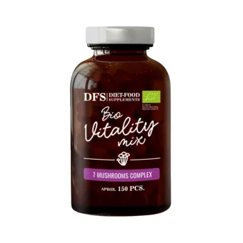 Bio Vitality - un complex de 7 ciuperci vitale (150 capsule), Diet Food