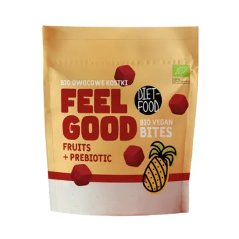 Gustare bio cu fructe si prebiotice FEEL GOOD (120 grame), Diet Food