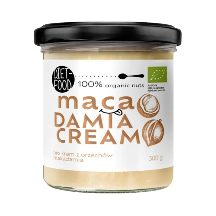 Bio Crema de nuci macadamia (300 grame), Diet Food