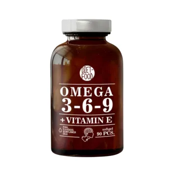 Complex Omega 369 cu Vitamina E (90 capsule), Diet Food