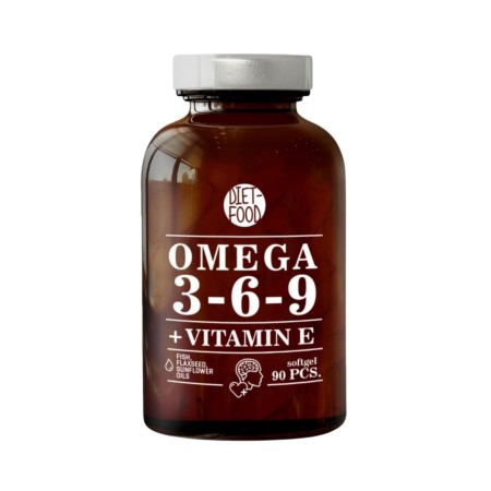 Complex Omega 369 cu Vitamina E (90 capsule), Diet Food