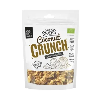Cocos crocant cu chia si dovleac BIO (150 grame), Diet Food