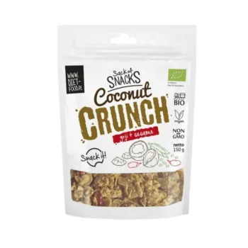 Cocos crocant cu goji si susan BIO (150 grame), Diet Food