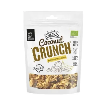 Cocos crocant cu banana si alune BIO (150 grame), Diet Food
