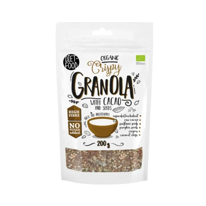 Bio Granola cu cacao (200 grame), Diet Food
