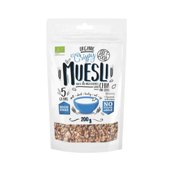 Bio Muesli cu Chia (200 grame), Diet Food