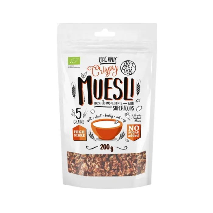 Bio Muesli cu Superfood (200 grame), Diet Food