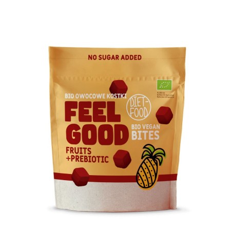 Bio Bites – cuburi de fructe cu prebiotice 120g