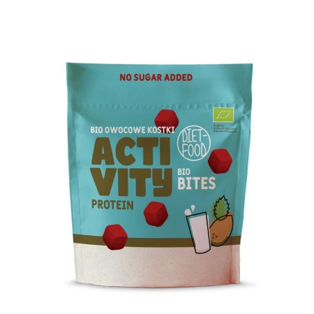 Bio Bites – cuburi de fructe cu proteine 120g