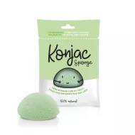 Burete Konjac cu ceai verde pentru ten mixt, gras