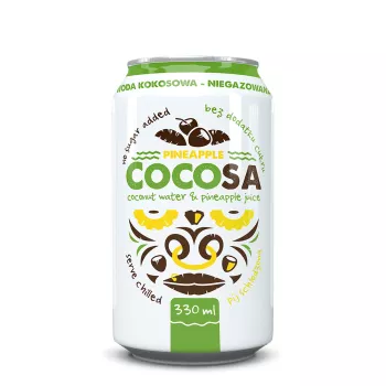 Cocosa Ananas - apa de cocos naturala cu ananas 330ml