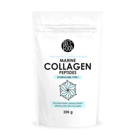 Colagen marin hidrolizat premium instant 200g Diet Food