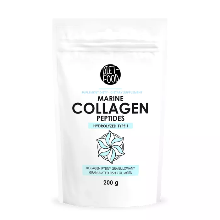 Colagen marin hidrolizat premium instant 200g Diet Food