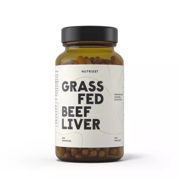 Grass fed Beef LIVER – supliment alimentar 240cps