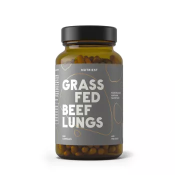 Grass fed Beef LUNGS – supliment alimentar 240cps