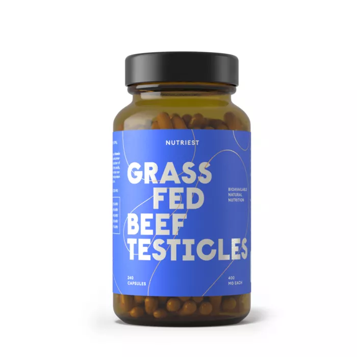 Grass fed Beef TESTICLES – supliment alimentar 240cps