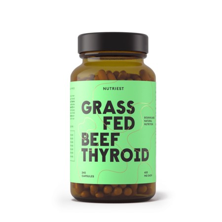 Grass fed Beef THYROID – supliment alimentar 240cps