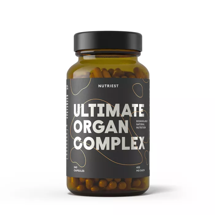 Grass fed Beef ULTIMATE ORGAN COMPLEX – supliment alimentar 240cps