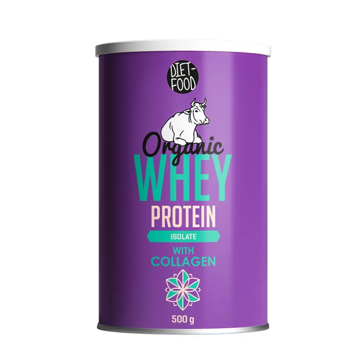 Colagen + Izolat de Proteina Concentrata din Zer 500g