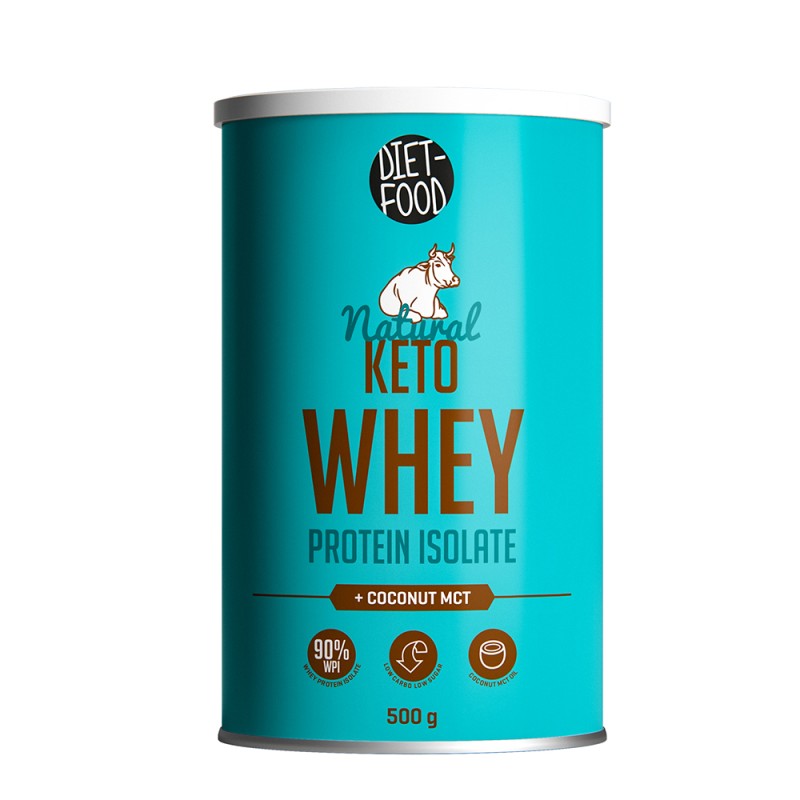 Keto izolat proteic din zer 500g