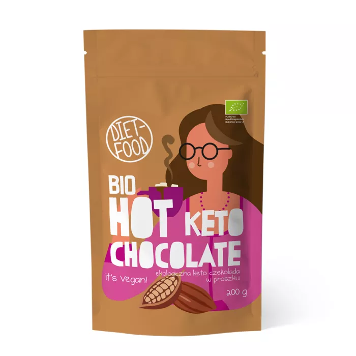 Keto ciocolata calda vegana bio 200g
