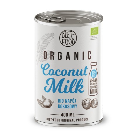 Lapte de cocos bio 17% grasime 400ml