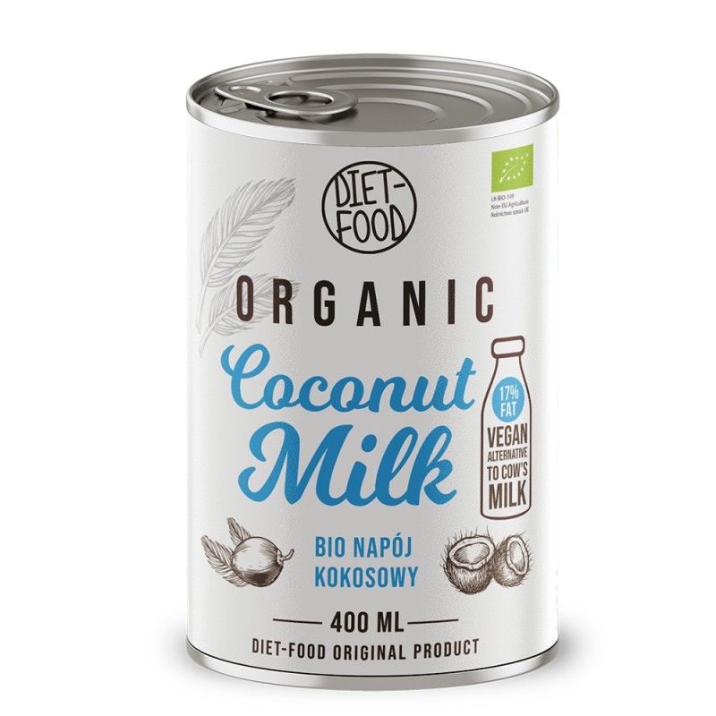 Lapte de cocos bio 17% grasime 400ml