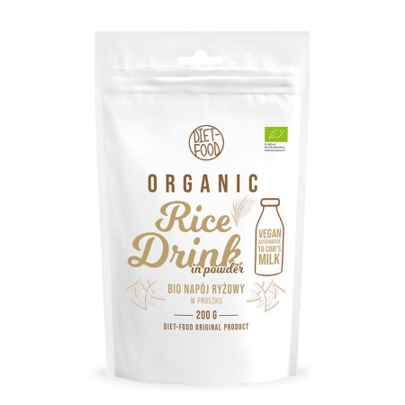 Bautura vegana din orez – pulbere bio 200g