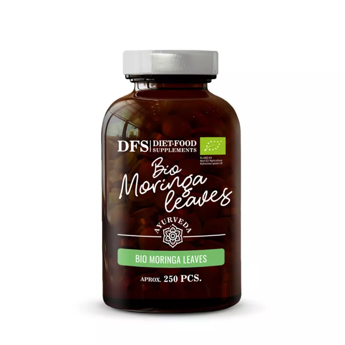 Bio Moringa - 250 tablete x 500mg -125g