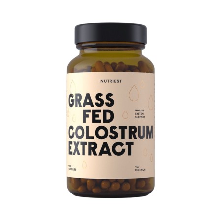 Grass Fed Colostrum (180 capsule), Nutriest