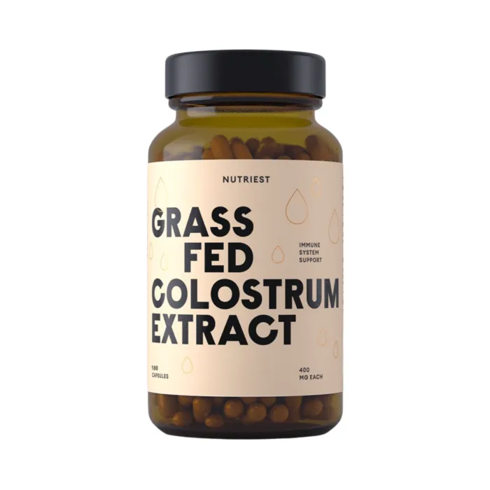 Grass Fed Colostrum (180 capsule), Nutriest
