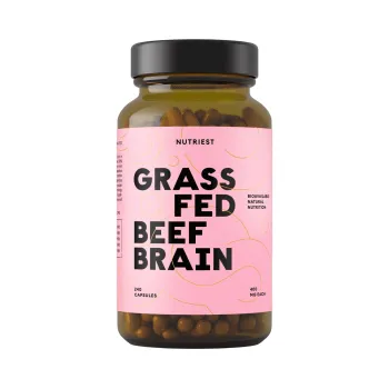 Grass Fed Desiccated Beef Brain (240 capsule), Nutriest