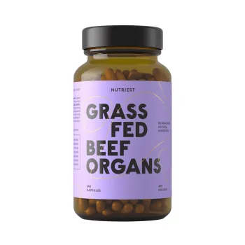 Grass Fed Desiccated Beef Organ Complex (240 capsule), Nutriest