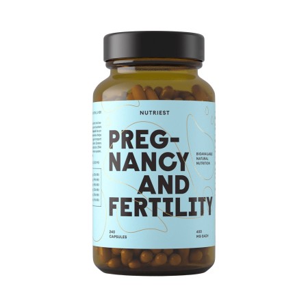 Pregnancy & Fertility with Colostrum and Oysters (240 capsule), Nutriest