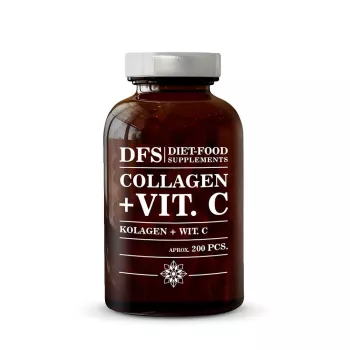 Colagen +Vit.C - 200 capsule x 300mg - 60g