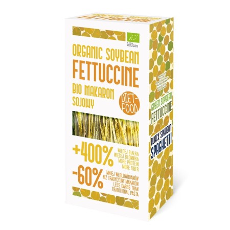 Paste bio Fettuccine din soia galbena 200g