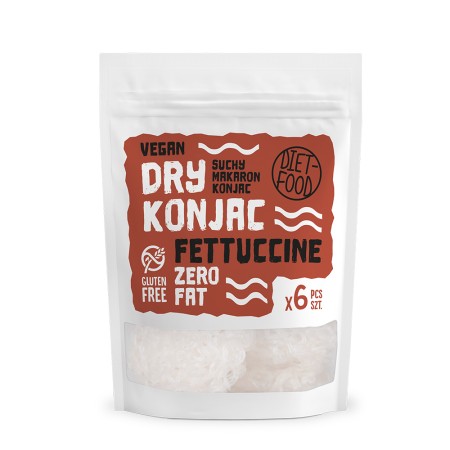 SHIRATAKI Fettuccine - paste konjac uscate 150g
