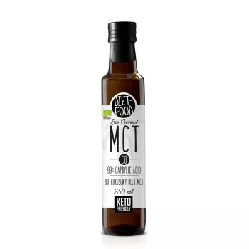 Ulei de Cocos MCT C8 Bio 250ml Diet-Food - 99% Acid Caprilic