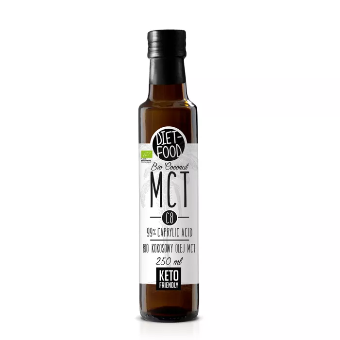 Ulei de Cocos MCT C8 Bio 250ml Diet-Food - 99% Acid Caprilic