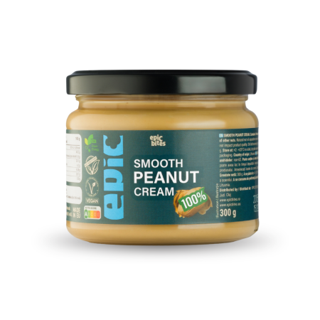 Cremă fină de arahide Epic Bites 300g