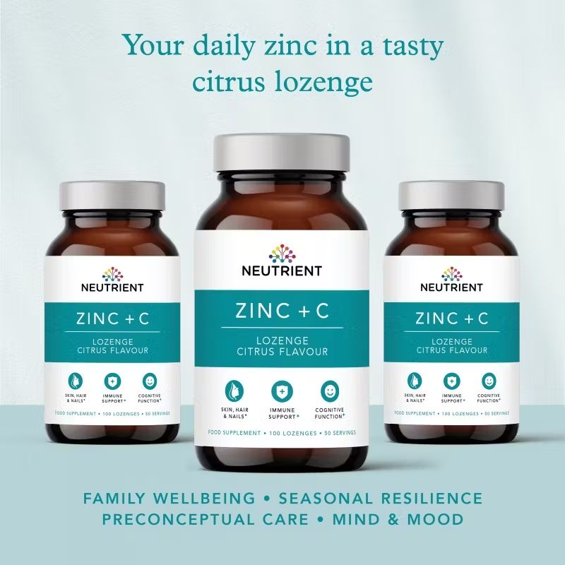 Zinc + Vitamina C (60 comprimate masticabile), Neutrient