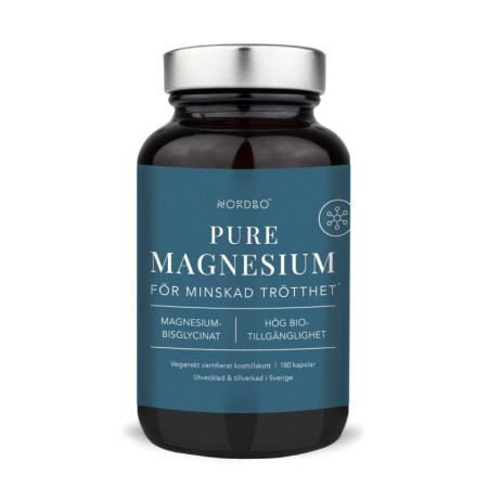 Magneziu Bisglicinat (180 capsule), Nordbo