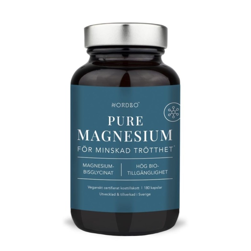 Magneziu Bisglicinat (180 capsule), Nordbo